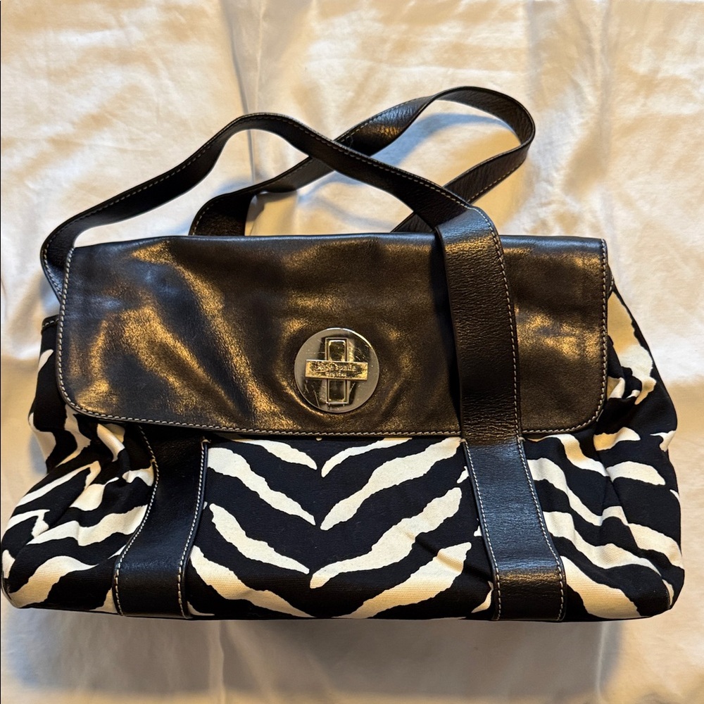 Kate Spade Stylish Black and White Women's Bag